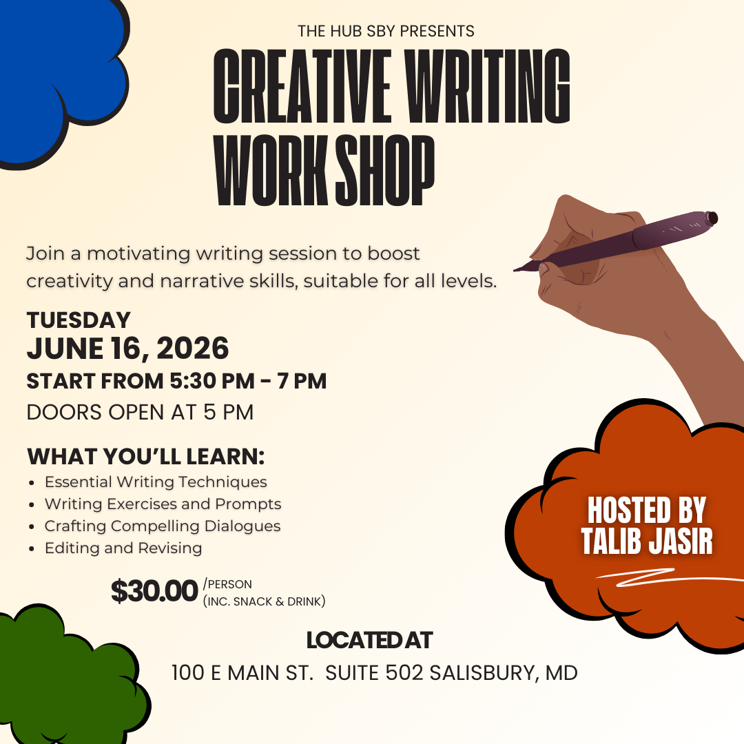 The Hub SBY - Writing Workshop (Hosted by Talib Jasir) image